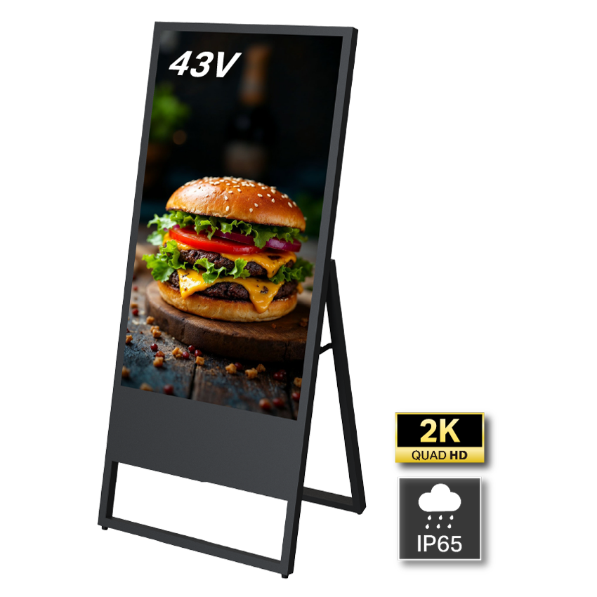 【RENTAL】イーゼル型液晶ディスプレイ 43インチ