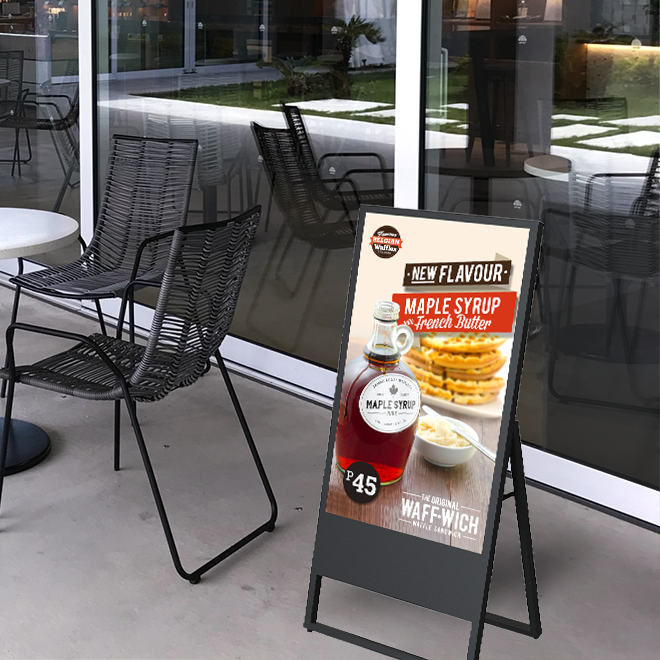 【RENTAL】イーゼル型液晶ディスプレイ 32インチ