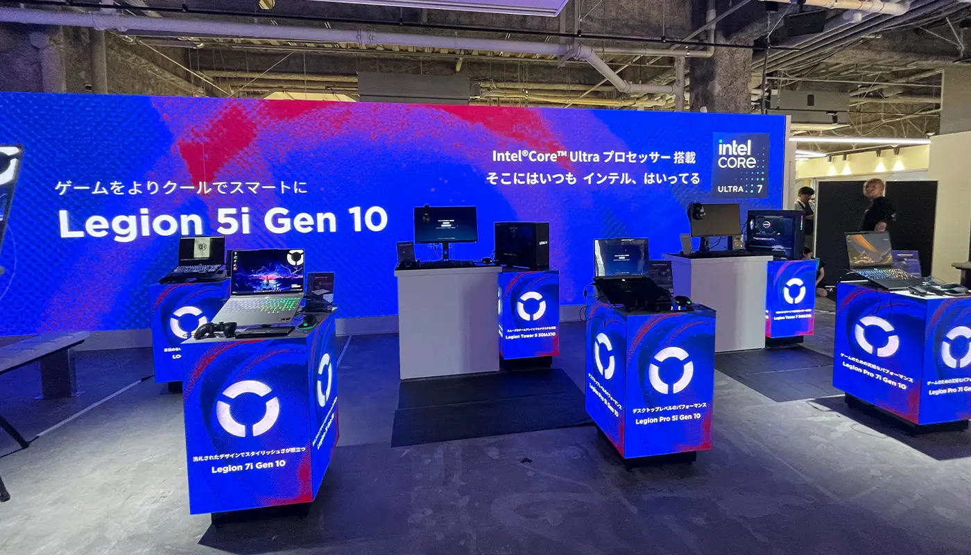LegionゲーミングPOPUP @お台場