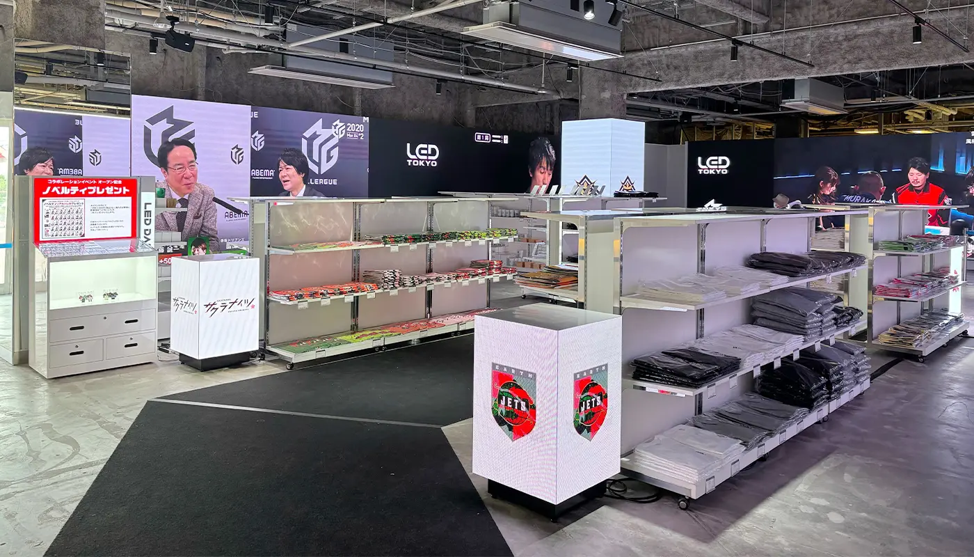 Mリーグ×LED TOKYOコラボレーションイベント