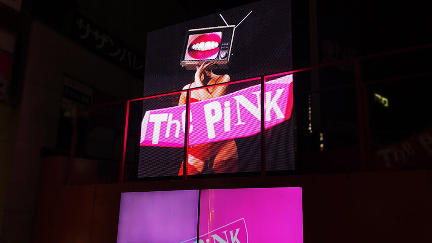THE PINK LEDビジョン