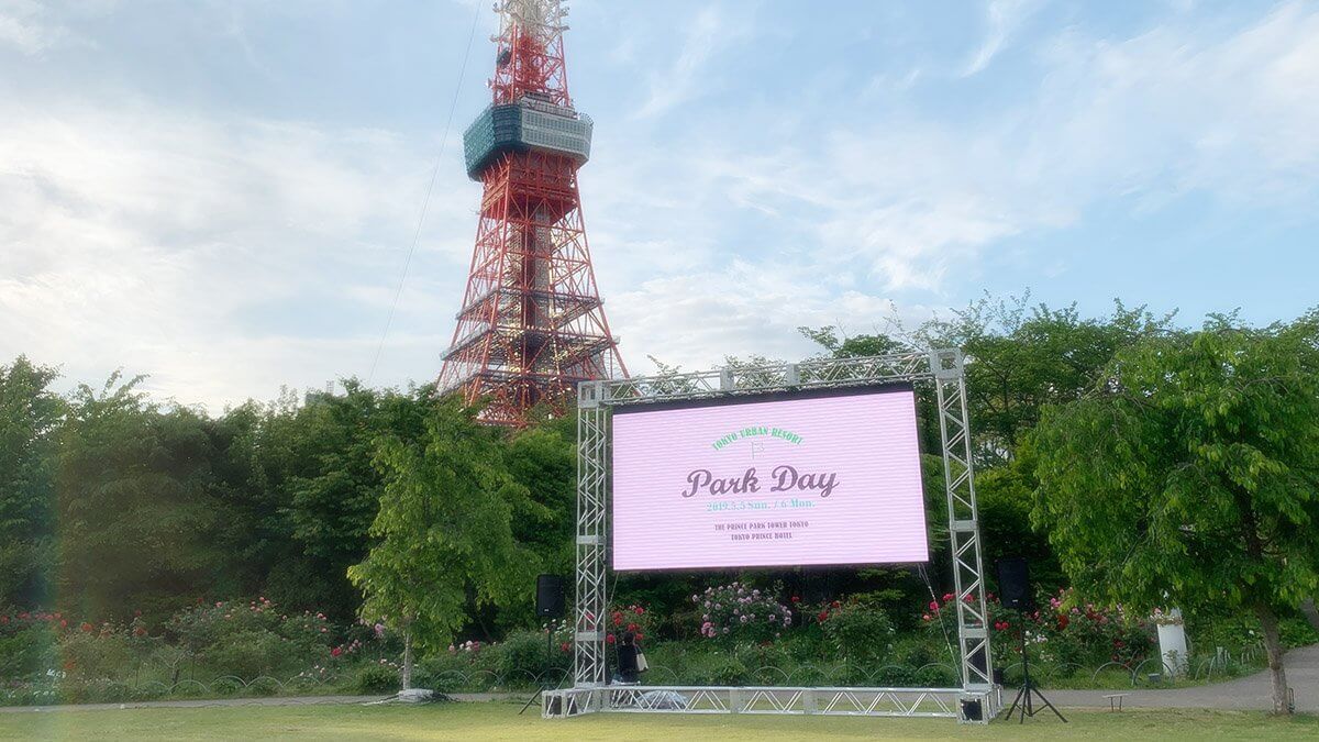 OUTDOOR CINEMALEDビジョンレンタル