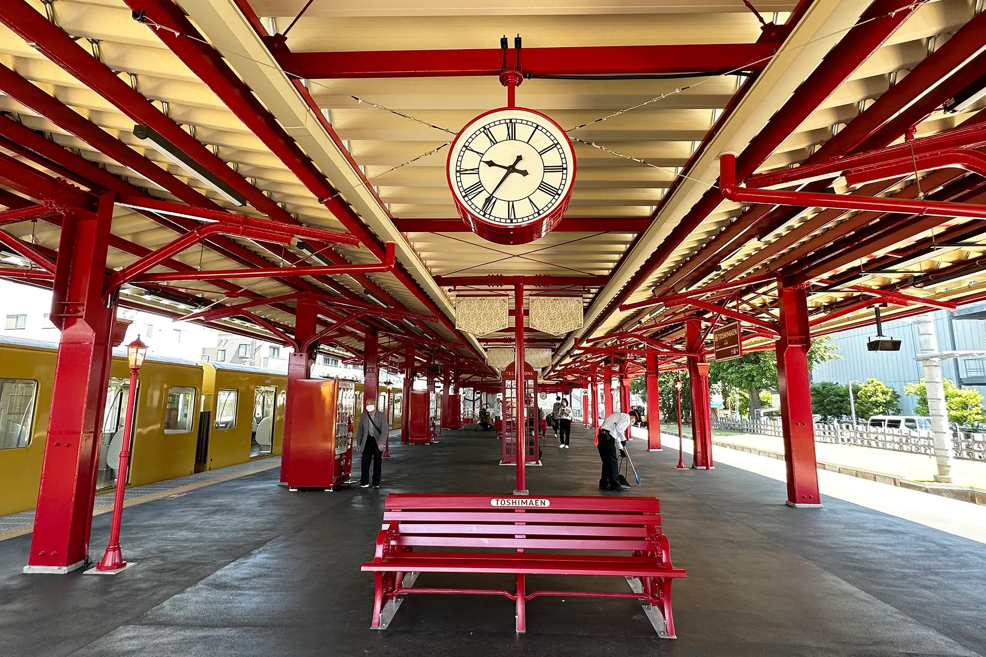 豊島園駅ホーム
