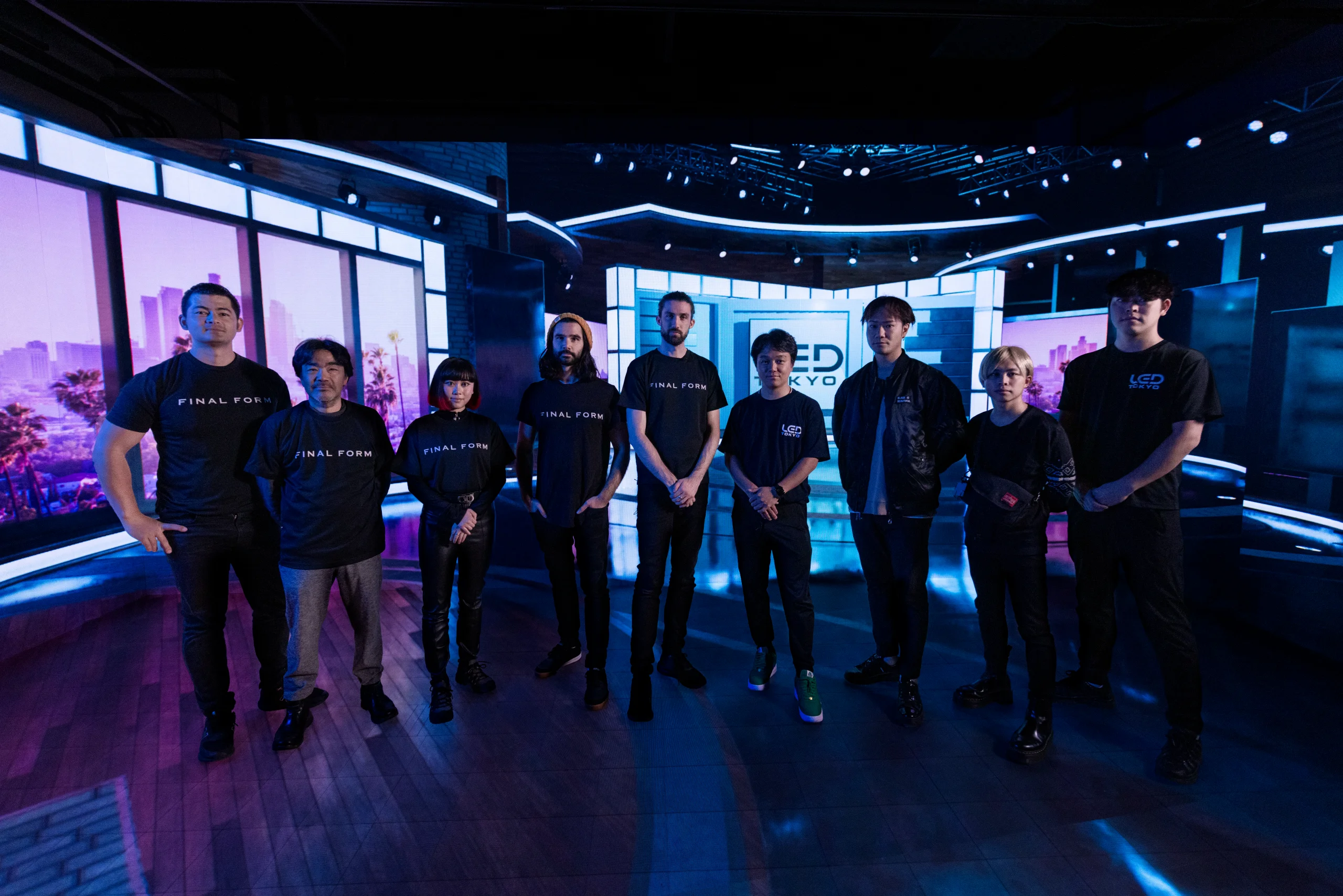 LED TOKYO×FINAL FORM LEDバーチャルスタジオ/YOKOHAMA STUDIO