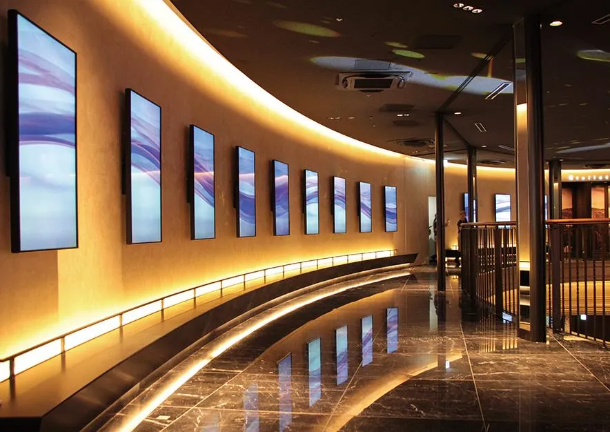 モデルケース購入_屋内壁掛け液晶