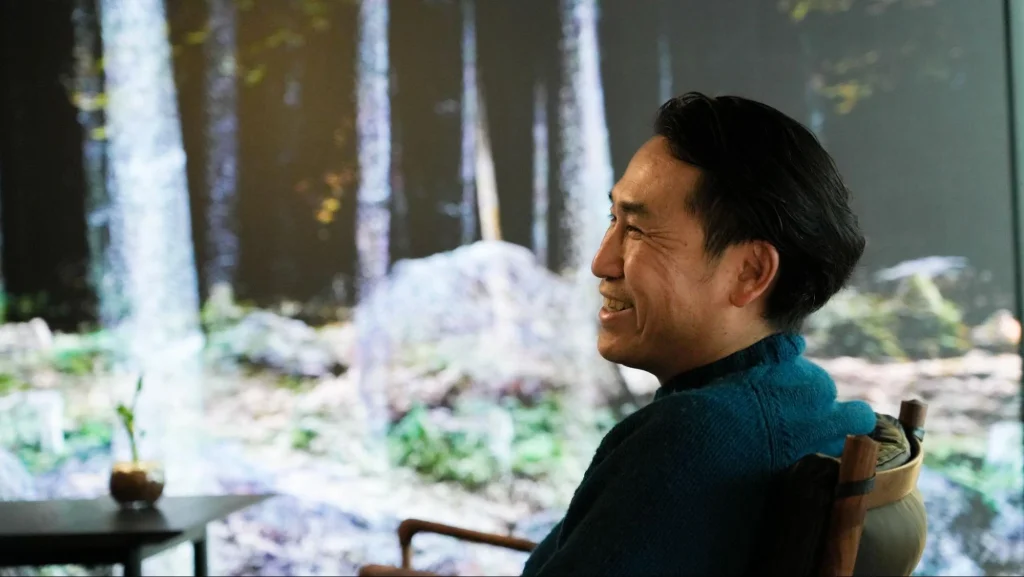 LED TOKYO×小澤隆生 インタビュー風景3枚目