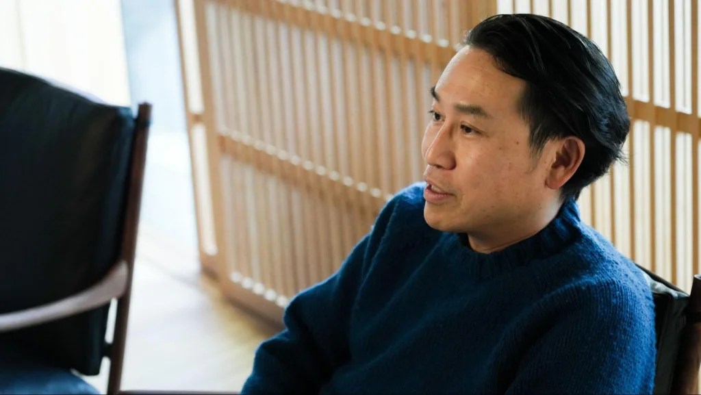 LED TOKYO×小澤隆生 インタビュー風景1枚目