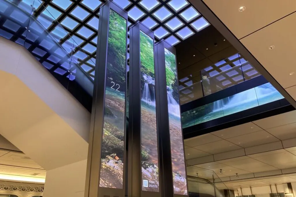 スクエアゼロのLEDビジョン